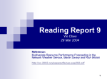 Reading Report 9 Yin Chen 29 Mar 2004