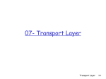 Transport Layer - Rose