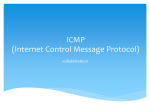 ICMP (Internet Control Message Protocol)