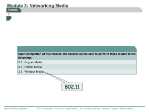 Module 3 WLAN Presentation