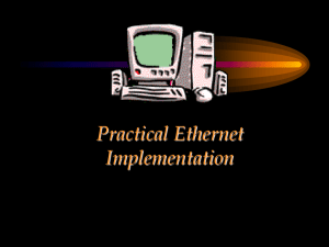 Ethernet Implementation