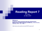 Reading Report 7 - Informatics Homepages Server