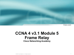 CCNA 3 Module 3 Single