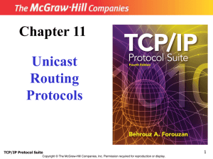 Unicast Routing Protocols