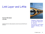 Link Layer - Computer Sciences User Pages
