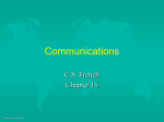 Chapter 16 - Communications