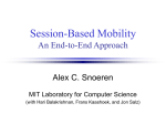 presentation source - Networks and Mobile Systems