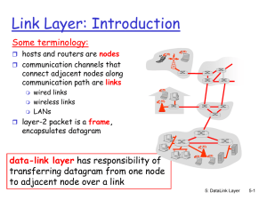 Link Layer - dbmanagement.info
