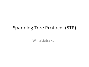 Spanning Tree Protocol (STP)