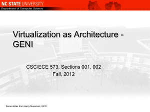 Virtualization as Architecture