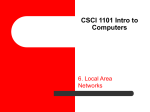 Local Area Networks and E-Mail
