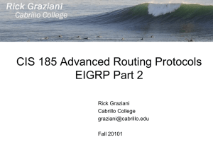 cis185-ROUTE-lecture2-EIGRP-Part2
