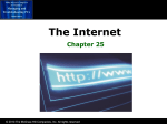 Chapter 25 The Internet