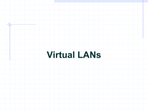 Module 8: Virtual LANs