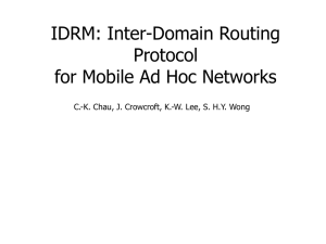 Study of Geographic Routing Protocols for MANETs