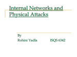 Internal Networks and Physical Attacks