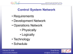 Control System Network