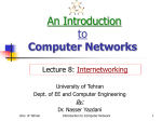 An Introduction to Computer Networks