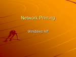 Network Printing