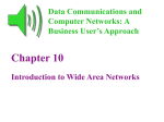 Data Communications and Computer Networks Chapter 10