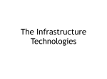 The Infrastructure Technologies