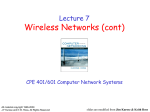 Wireless Networks