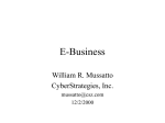 e-Business - CyberStrategies, Inc