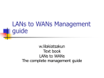 LAN to WAN Management guide