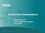 D-Link Corporate Presentation