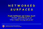 Networked Surfaces - Microsoft Research