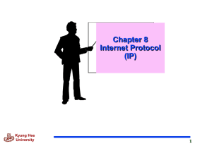 Chapter8 (Internet Protocol)