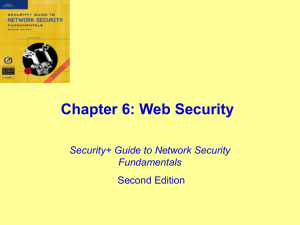 Chap 6: Web Security - IUP Personal Websites