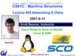 L28-sb-net-disks - EECS Instructional Support Group Home Page