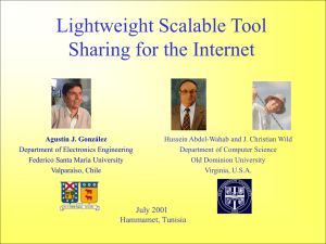 Lightweight Scalable Tool Sharing for the Internet