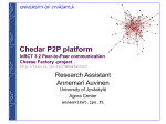 Chedar P2P platform InBCT 3.2 Peer-to