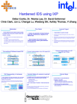 Hardened IDS using IXP