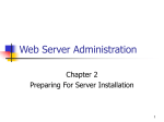 Web Server Administration