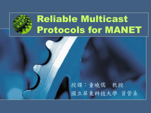 Reliable Multicast Protocols for MANET