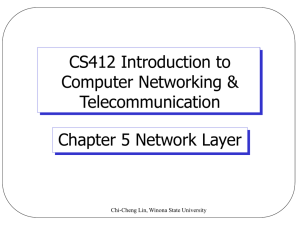 CS412 Introduction to Computer Networking & Telecommunication