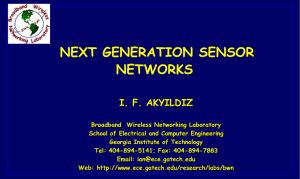 Underground Sensor Networks: Research Challenges