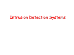 Components of Intrusion Detection System