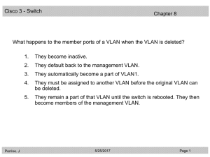 20088-2 CCNA3 3.1-08 Questions VLAN