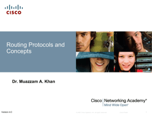 (CCNA) 5.CISCO Routing Protocols