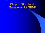 Chapter 36 Network Management & SNMP