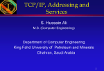 TCP/IP Concepts, Addressing and Services