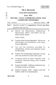 3 MCS-042 MCA (Revised) Term-End Examination