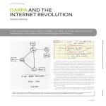 DARPA AnD the InteRnet RevolutIon