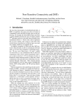 Non-Transitive Connectivity and DHTs