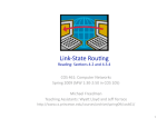 Link‐State Rou.ng 