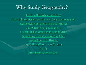 5 Themes of Geography